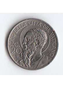 1933-34 - 20 centesimi Vaticano Pio XI San Paolo Giubileo Q/Fdc